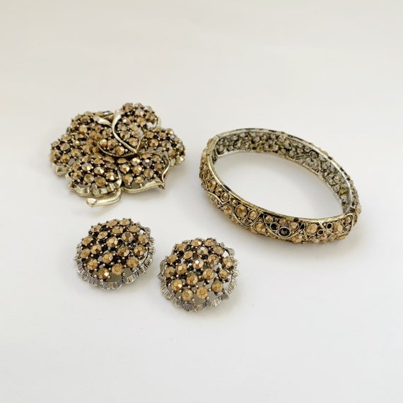 Vintage Weiss matching jewelry set - image 1