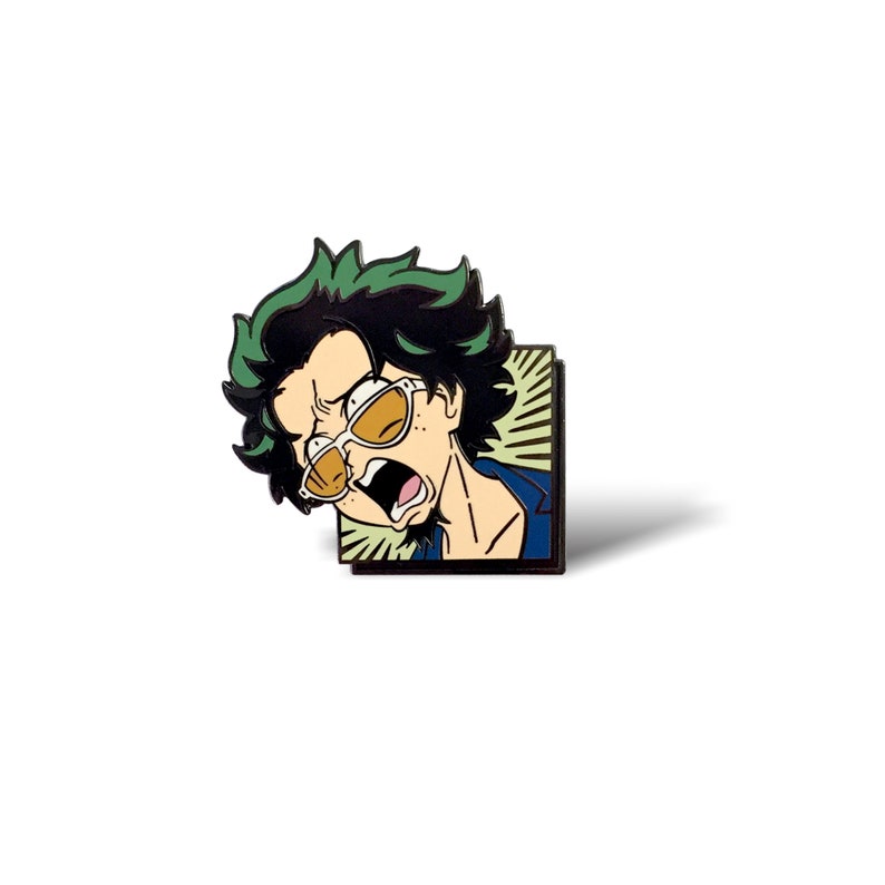 Midoriya in Disguise Lapel Pin