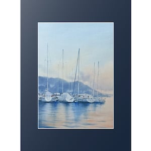Original watercolour painting / Originales Gemälde, Aquarell / Artwork / Watercolour / Picture / Bild / Aquarelle