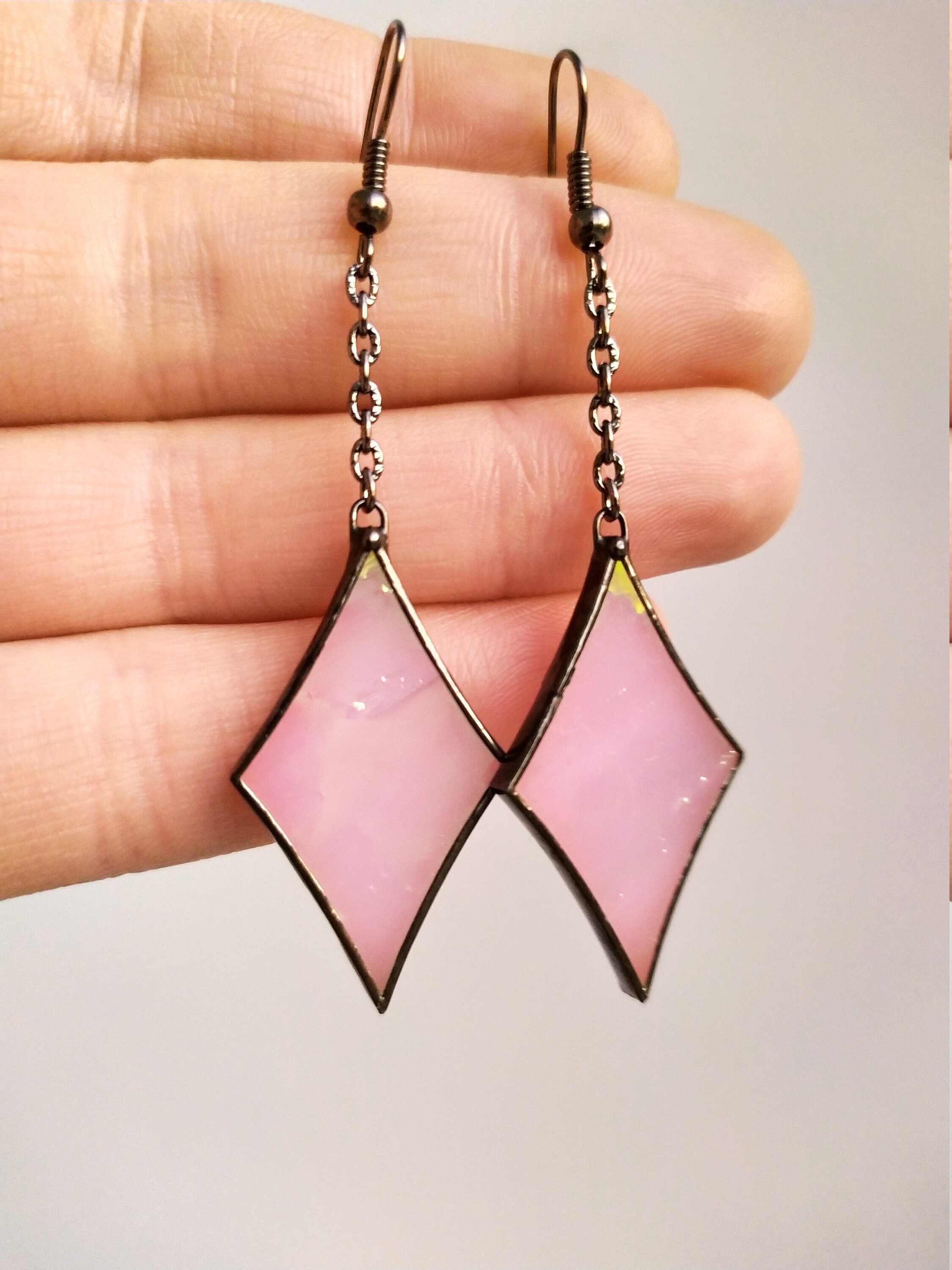 アクセサリー Organic motif Glass Earrings - clear 4154_17ded658-0a6a-4fca-901c-