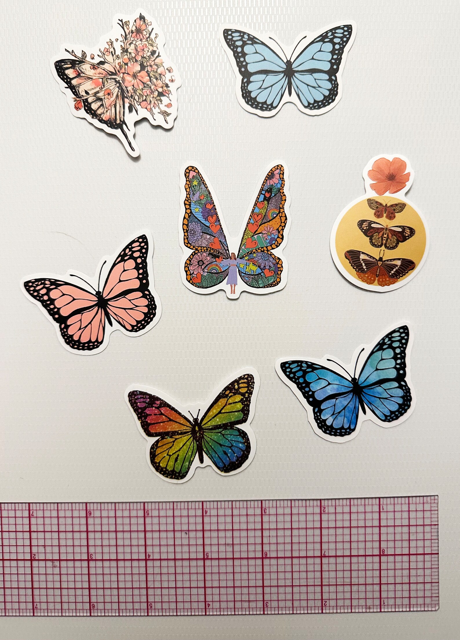 Butterfly Sticker Set - Etsy