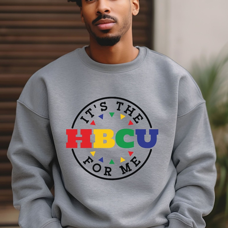 Black Educated HBCU Youth Sweatshirt Headstrong Blessed Confident Undaunted TS02 main image 1