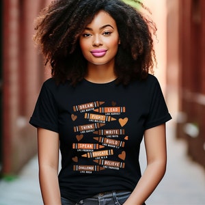 Dream Like Martin Shirt, Black History Month Shirt, Lead Like Harriet Shirt, Equality Shirt, Black Lives Matter Shirt, Motivation Shirt