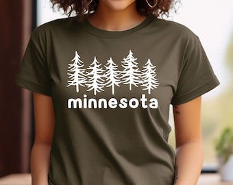 Minnesota Shirt, State Of Minnesota Gift Tee, Minnesota Vacation T-Shirt, Minnesota Sweatshirt, Up North Shirt, Minnesota Home Shirt