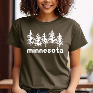 Minnesota Shirt, State Of Minnesota Gift Tee, Minnesota Vacation T-Shirt, Minnesota Sweatshirt, Up North Shirt, Minnesota Home Shirt