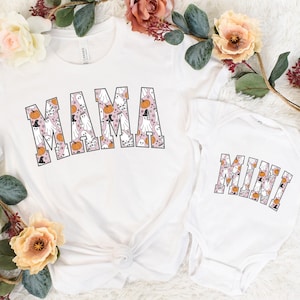 Halloween Mama Mini Shirt, Mommy and Me Halloween Shirt, Halloween Mama Shirt, Spooky Mini Shirt, Halloween Matching Family Shirt, Mom Gift