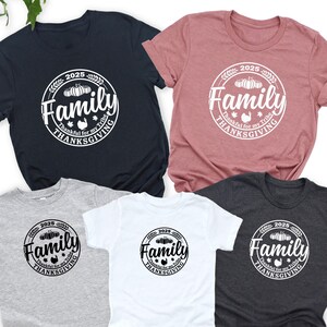 Family Thanksgiving 2025 Shirts, Thankful for My Tribe T-Shirt, Thanksgiving Family Dinner Tee, Thanksgiving Family Shirt, Family Fall Shirt