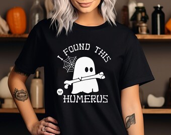I Found This Humerus T-Shirt, Halloween Nurse Shirt, Nursing School Tee, Spooky Nurse Shirt, Nurse Life Shirt, Halloween Sweatshirt, Boo Tee