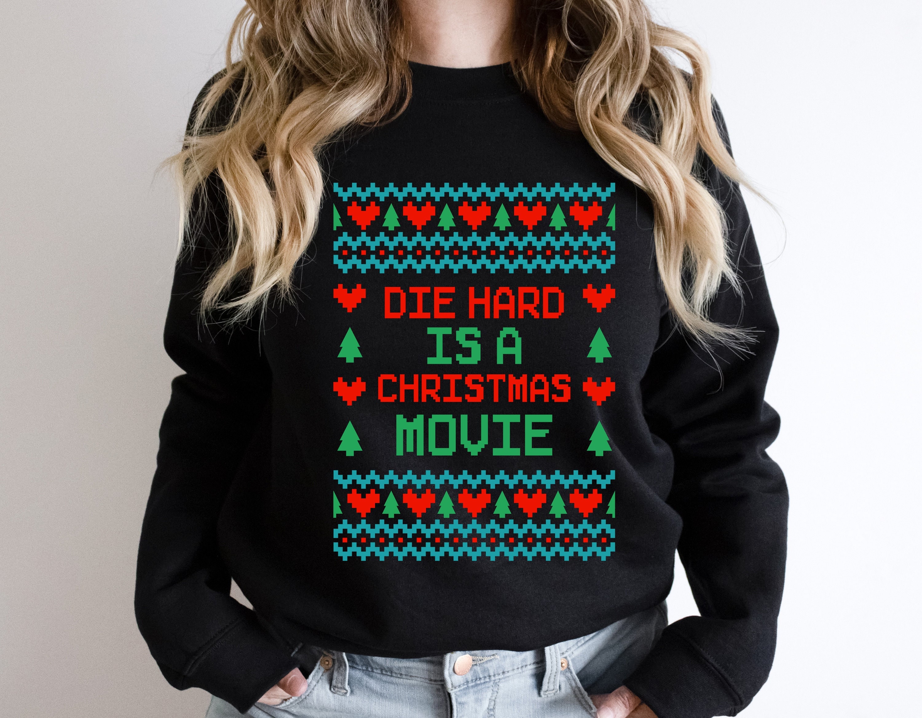 Sudadera con capucha for Sale con la obra «Die Hard 2018 Christmas Jumper»  de ClassicClothing