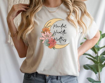 Mental Health Matters Shirt, Mental Health Shirt, Therapist Shirt, Psychologist Shirt, Mental Health Awareness Shirt, Anxiety Shirt