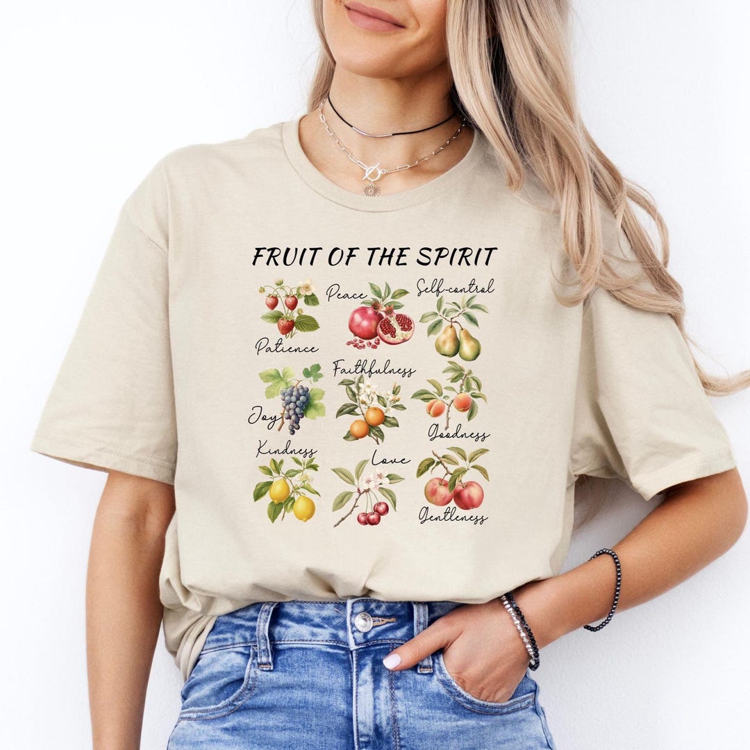 Fruit of the Spirit Shirt, Christian Shirt, Bible Verse Sweatshirt ...