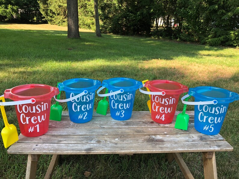 Kids Party Favor Buckets Colorful Shovel and Pail Sets Etsy