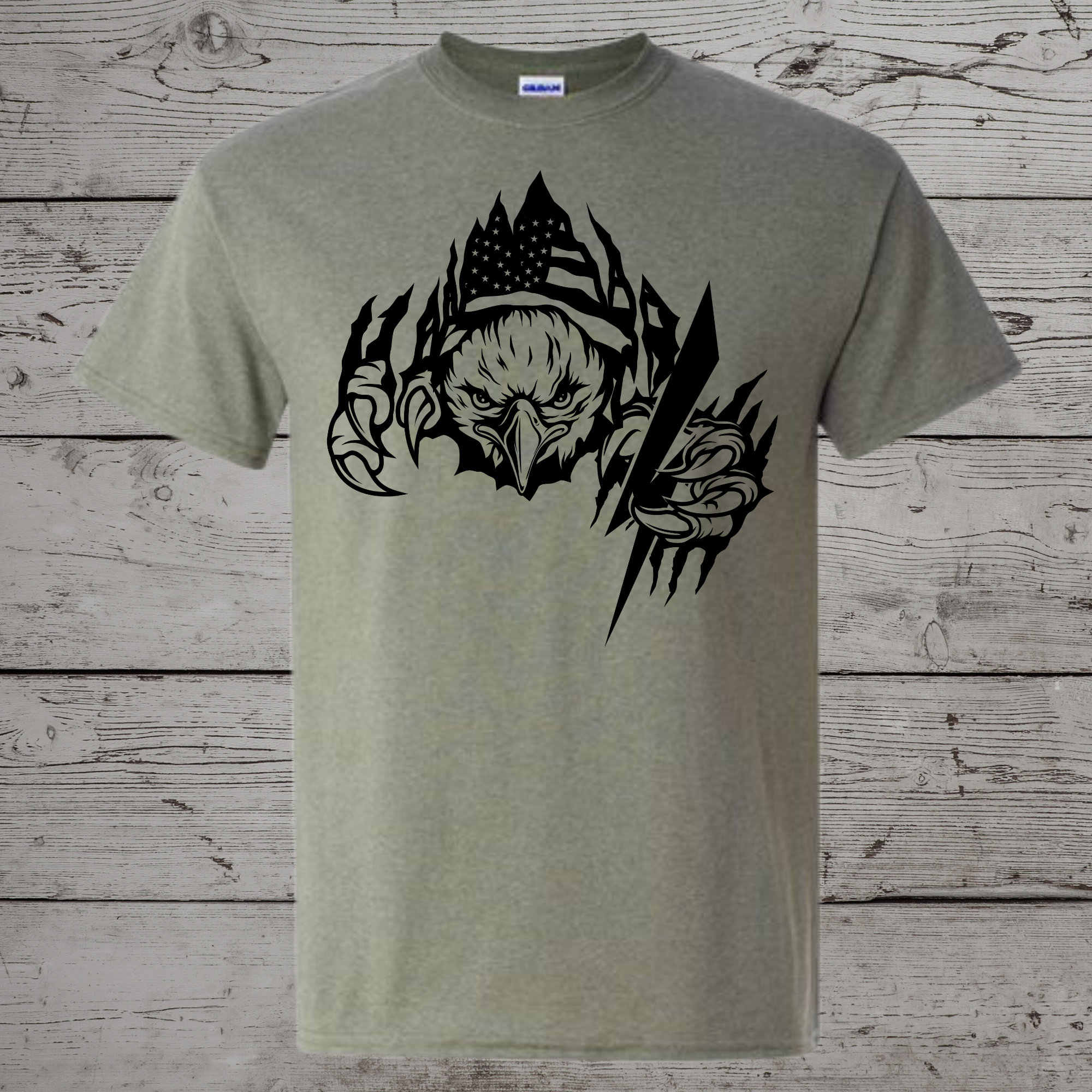Lineman Eagle American Flag Lightening Bolt, Lineman T-shirt, Electrician T-shirt, American Pride T-shirt