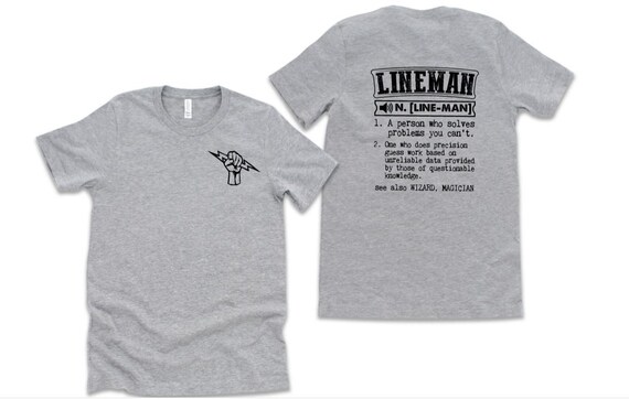 Funny Lineman Definition Awesome Unisex Sweatshirt tee