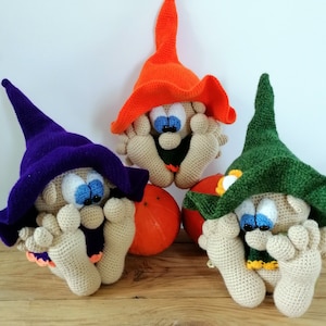 Gehäkelte Wichtel Gehäkelte Zwerg Amigurumi Gehäkelte Wichtel Baby-Dusche-Geschenk Handgemachte Weihnachtszwerg-Spielzeug