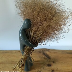 Dried Agrostis grass, dried grass, grass bunch,dried grains, wedding decor, do-it-yourself wedding, oats image 7