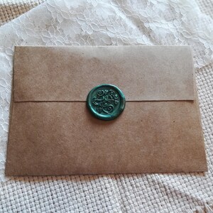 Selos de cera autoadesivos / Selo de cera de amor / Selo de cera de amor / Selos de convite de casamento / Selo de cera descascado e colado / Selo de cera / Scrapbooking / Selos