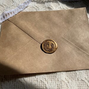 Selos de cera autoadesivos florais de gato / Selo de cera / Carimbo de cera para amantes de gatos / Selos de convite de casamento / Selo de cera pronto para uso / Scrapbooking / Presente