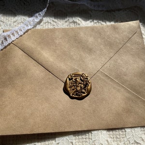 Selo de cera autoadesivo de selo postal vintage de pássaro / selo de cera / selos de convite de casamento / selo de cera removível e adesivo / convites de casamento