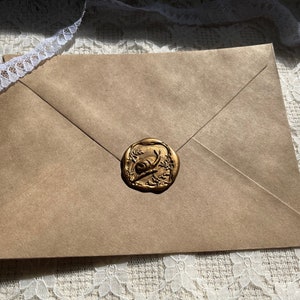 Selos de cera autoadesivos de caracol 3-D quadrados / Selo de cera de caracol / Selo de cera / Selos de convite de casamento / Selo de cera pronto para usar / Scrapbooking / Presentes