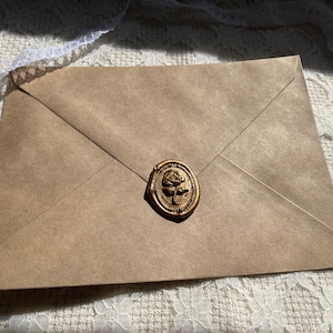 Sellos de cera autoadhesivos / Sello de cera vintage con forma de rosa en 3D / Sello de cera con forma de rosa / Sellos para invitaciones de boda / Sello de cera listo para usar / Scrapbooking / Regalos