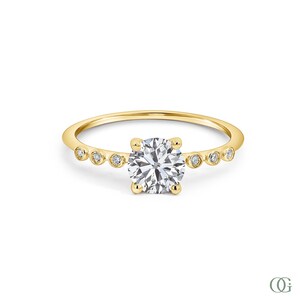 Dainty Petite Brilliant Shine Engagement Ring (1CTW)