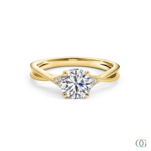 Dainty Petite Brilliance Engagement Ring (1.25 CTW)