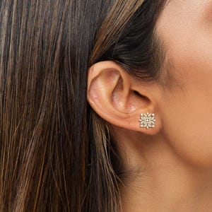 14K Gold Diamond Stud Earrings (0.50 CTW)