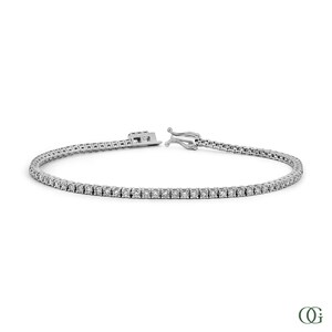 Four Prong Diamond Tennis Bracelet - 2ct