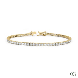 Four Prong Diamond Tennis Bracelet - 5ct
