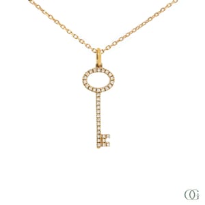 Key Glow Diamond Pendant