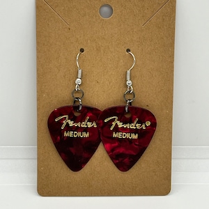 Guitar Pick Earrings