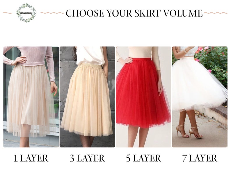 White wedding tutu skirt with layers