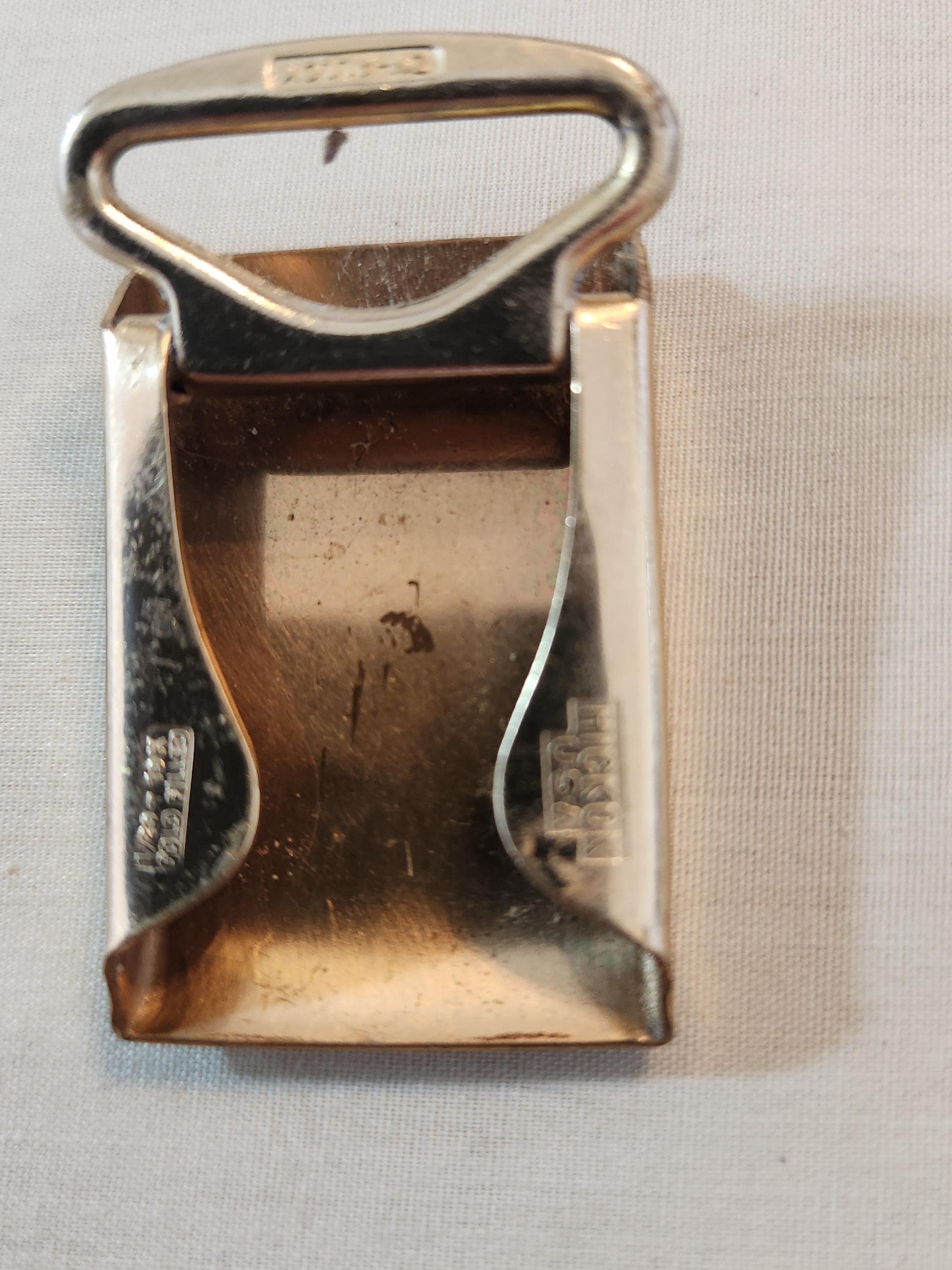 Vintage Hickok 10k Gold Filled Belt Buckle - Mid Century 