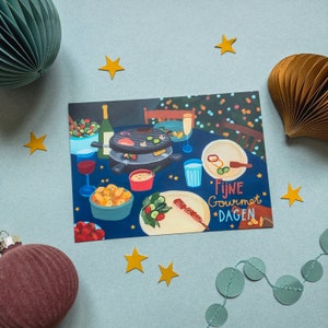 Cartolina di Natale con busta - Happy Gourmet Days
