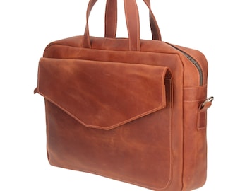 Personalized briefcase, Custom womens satchel, Leather satchel women, Laptop bag women, Leather briefcase bag women, Leather laptop satchel