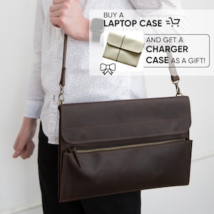 Borsa da uomo personalizzata per computer, borsa a tracolla per laptop, custodia per laptop personalizzata, borsa Messenger per laptop, borsa MacBook Pro, borsa per laptop in pelle