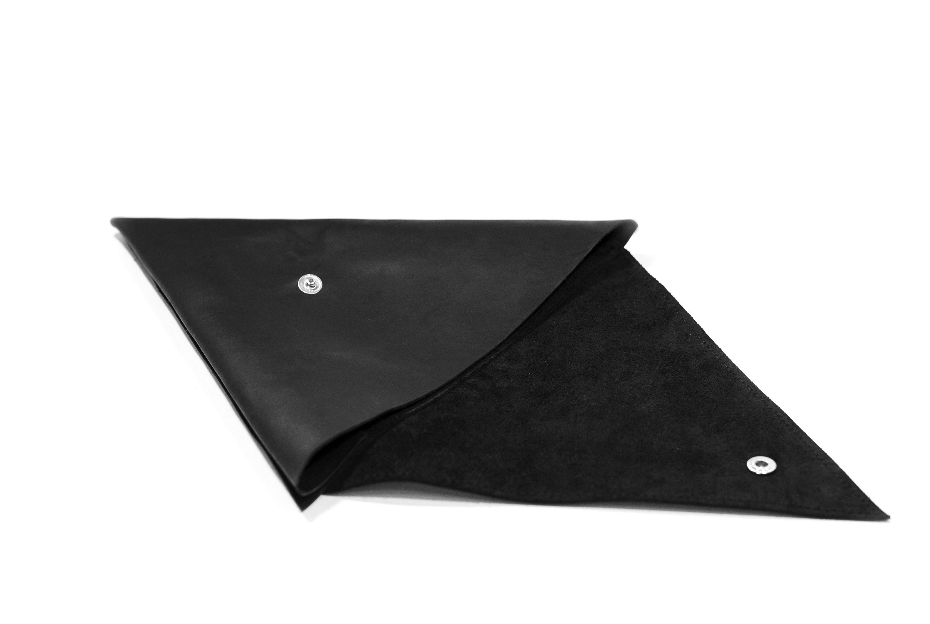 Triangular leather bag Red crossbody bag Stylish unique | Etsy
