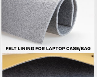 felt lining for laptop case/bag