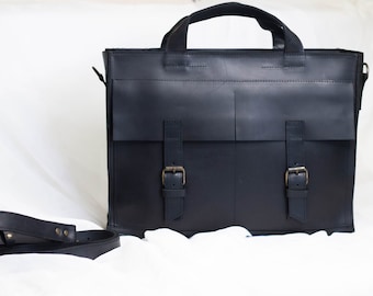 Bolso de trabajo de cuero personalizado para mujer, bolso de computadora personalizado, funda de cuero para computadora portátil, bolso para computadora portátil hecho a mano, idea de regalo para ella, bolso para MacBook para mujer