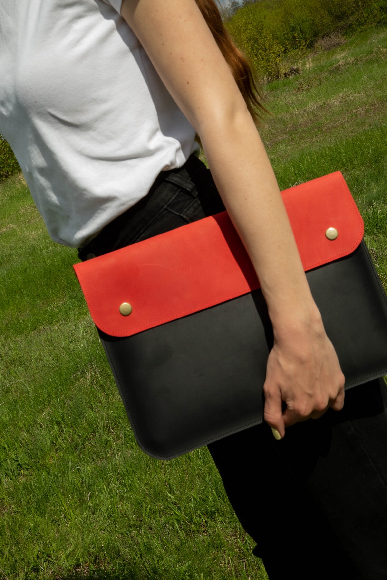 Custom Leather Laptop Sleeve Macbook Pro 13 Case Macbook Air Etsy