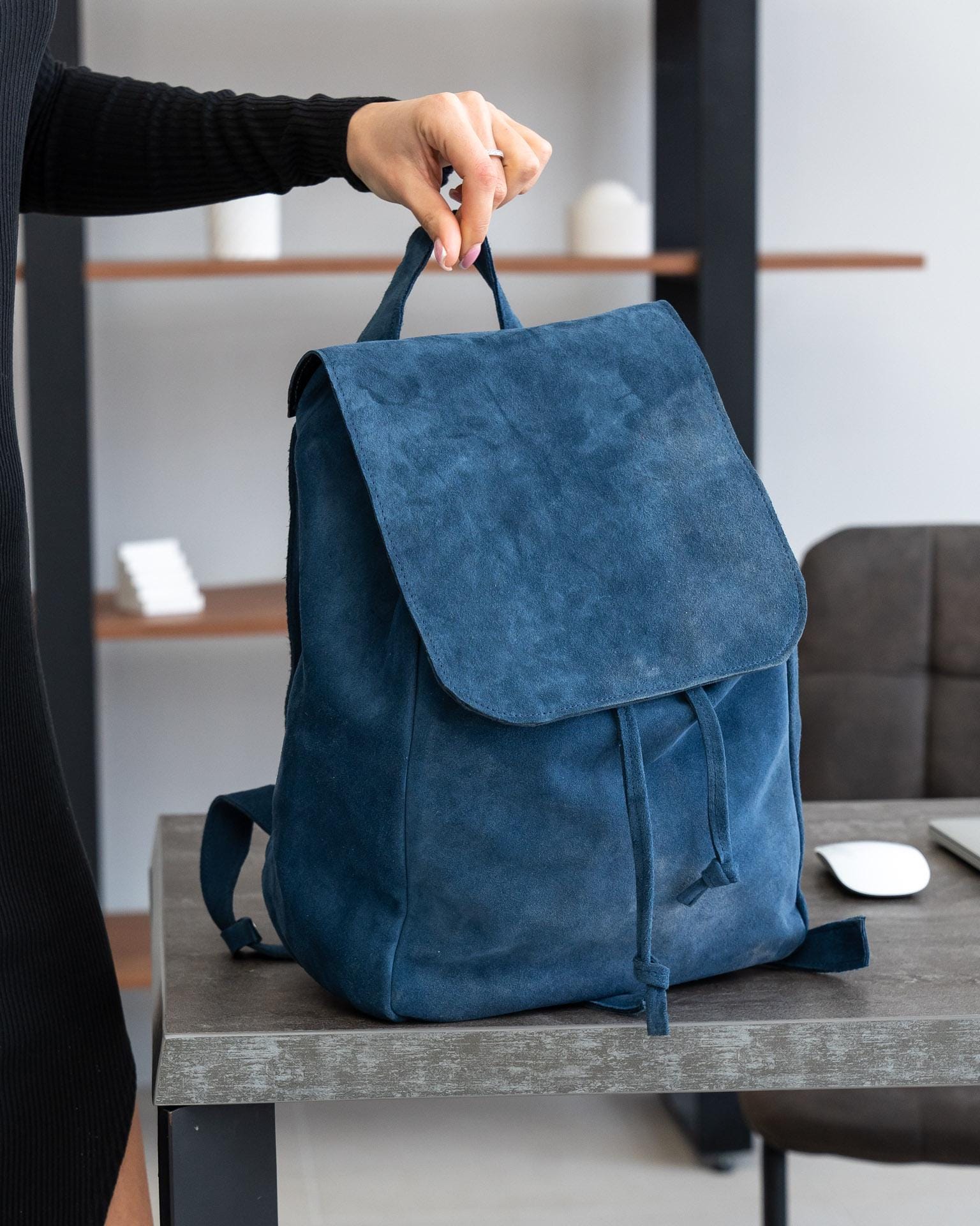 Suede Backpack UK