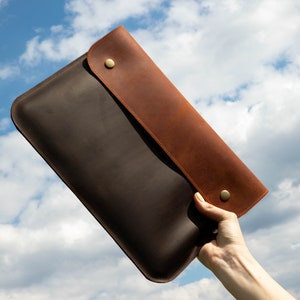 Funda de cuero para Macbook pro 13, Funda de cuero personalizada para computadora portátil, Funda Macbook air 13, Funda para computadora, Funda para computadora portátil, Cartera de cuero personalizada