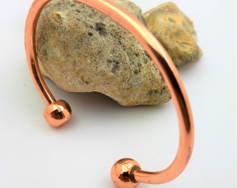 Pure Copper Cuff Bracelet , Fashion Copper Cuff Bracelet, , free UK delivery , Unisex Cuff ,Easter gift, anniversary gift, gift for her,gift