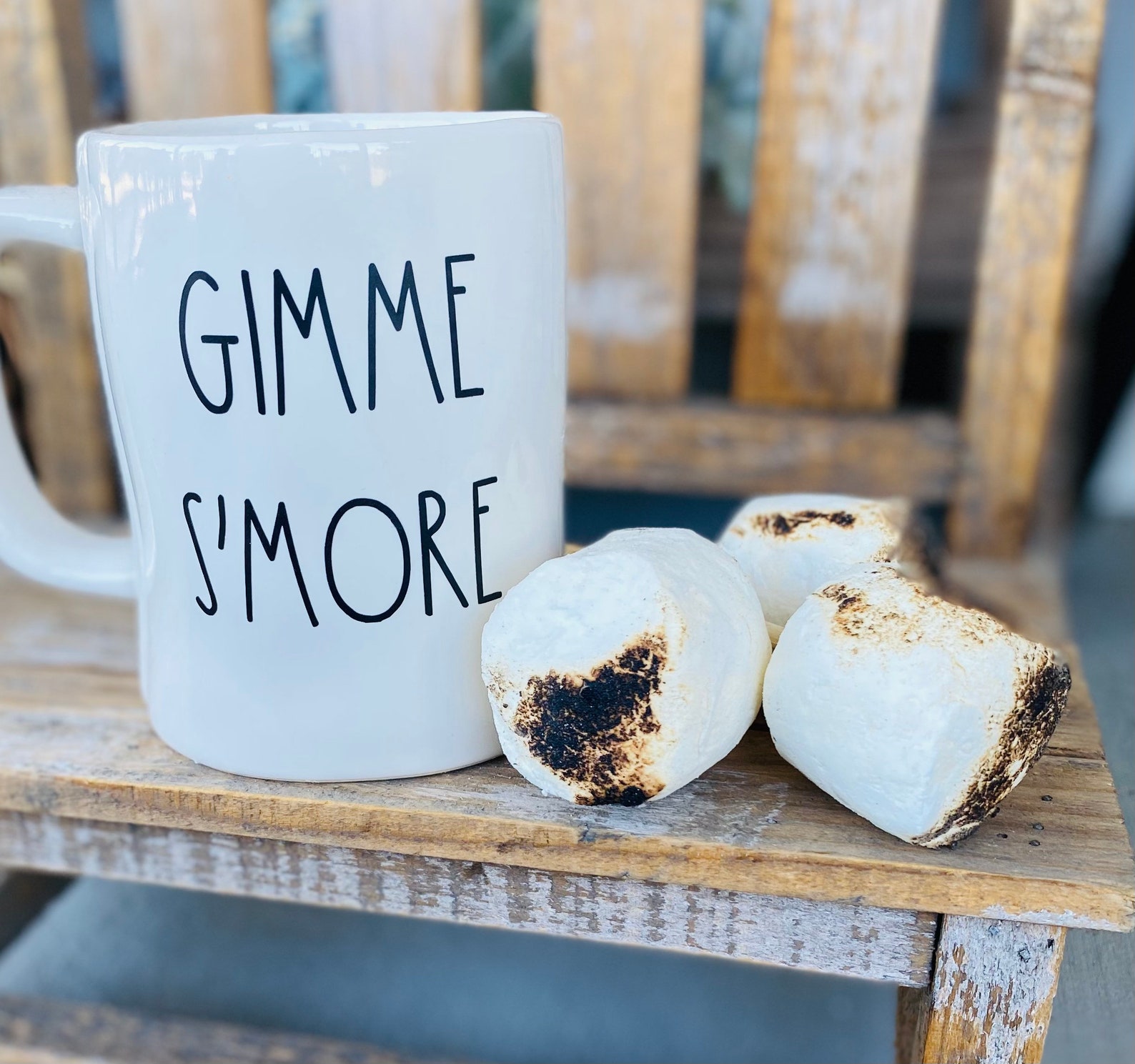 Faux Marshmallows Fake Roasted Marshmallows on a Stick Fake Etsy