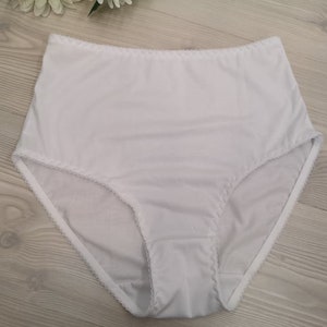 Luxe 1 STKS 100% Biologisch Katoen Comfortabele Dames Hoge Taille Stijl Panty Leuke Katoenen Damesondergoed Handgemaakte Panty Lingerie Bruidscadeau