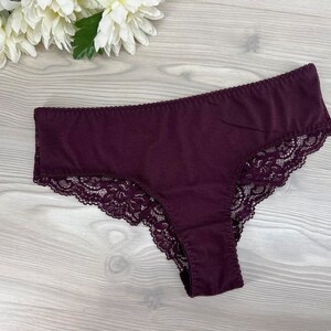 Braziliaanse comfortabele damesslipjes van 100% biologisch katoen, handgemaakte lingerie