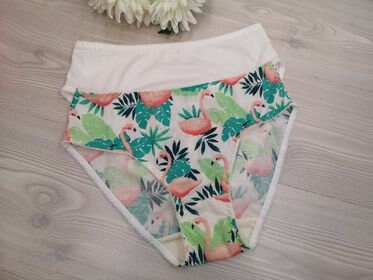 Pink Tropical Leaves Flamingo Women's Underwear Comfy Ladies