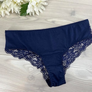 Braziliaanse comfortabele damesslipjes van 100% biologisch katoen, handgemaakte lingerie