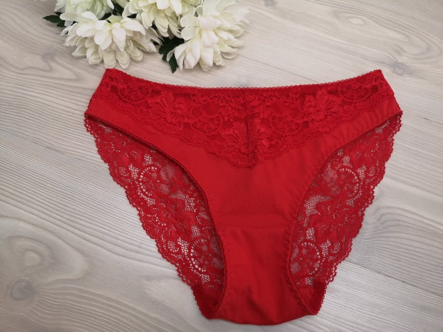 Bright Red Panties 